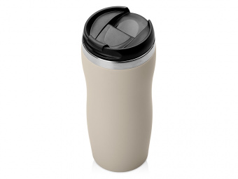 Термокружка Mony Steel soft-touch (бежевый)