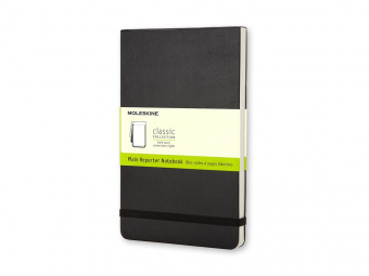 Записная книжка А6 (Pocket) Reporter (нелинованный) (черный)