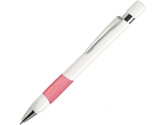 Ручка пластиковая шариковая Eve (розовый, белый)