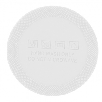 Накладка силиконовая для термокружки Surprise, белый