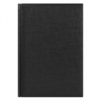 Ежедневник недатированный City Flax 145х205 мм, без календаря, черный