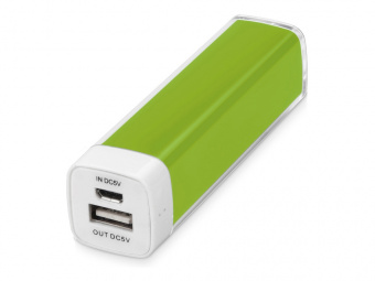 Портативное зарядное устройство Ангра, 2200 mAh (зеленое яблоко)