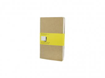Набор записных книжек А5 Cahier (в клетку) (бежевый)