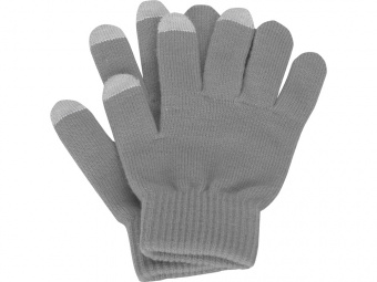 Перчатки для сенсорного экрана Сет (серый)