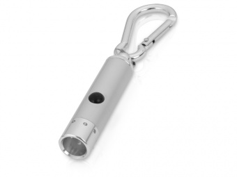 Брелок-фонарик Карабин (серебристый)