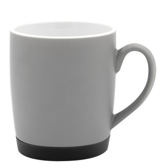 Кружка Make Me To Go, серая/чёрная