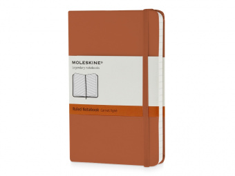 Записная книжка А6 (Pocket) Classic (в линейку) (оранжевый)
