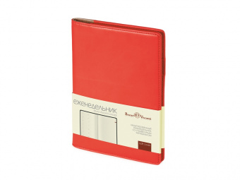 Еженедельник недатированный А5 Concept (красный)