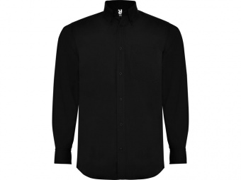 Рубашка Aifos мужская с длинным рукавом (черный)