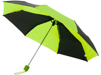 Зонт складной Spark (черный, зеленый)