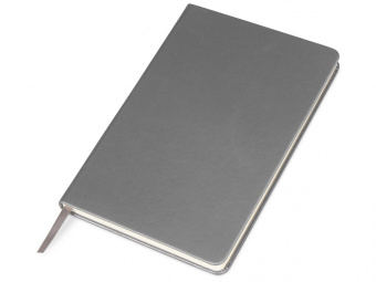 Блокнот А5 Metropolis, супер софт-тач (серый)