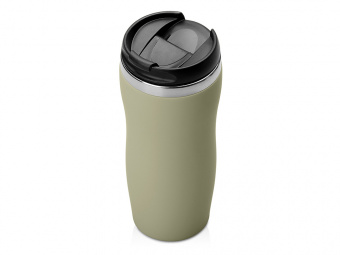 Термокружка Mony Steel soft-touch (оливковый)