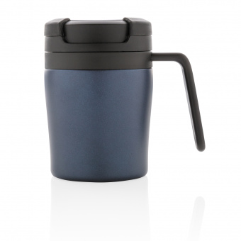 Термокружка с ручкой Coffee-to-go, синий