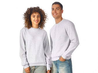 Свитшот Monaco, унисекс (белый меланж)