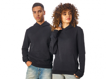 Толстовка с капюшоном Monaco унисекс (черный)