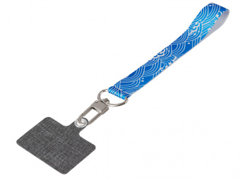 Браслет-ремувка под сублимацию для телефона (белый, серый)