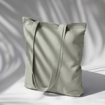 Сумка из плотного хлопка Carryme 220, 220 г/м2 (оливковый)