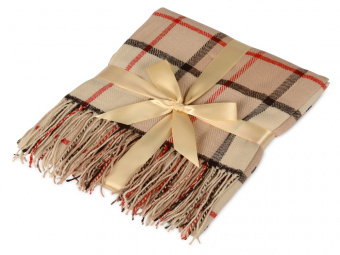 Плед акриловый Tartan (бежевый)