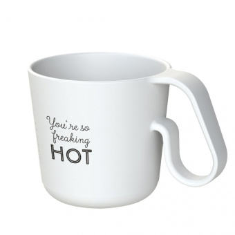 Кружка You Are So Freaking Hot, белая