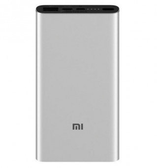 Внешний аккумулятор Mi Power Bank 3, 10000 мАч, серебристый