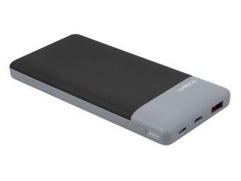 Внешний аккумулятор NEO Charge 1C, 10000 mAh (черный, светло-серый)