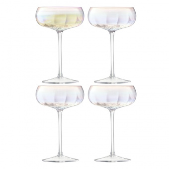 Набор бокалов для шампанского Pearl Saucer
