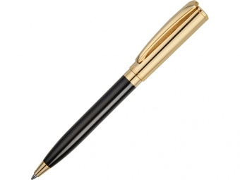 Ручка шариковая (черный, золотистый)