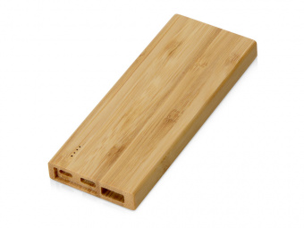 Внешний аккумулятор из бамбука Bamboo, 5000 mAh (натуральный)