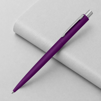 Ручка шариковая металлическая Lumos Gum soft-touch (фиолетовый)