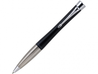 Ручка Parker шариковая Urban Muted Black CT (черный, серебристый)