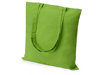 Сумка из хлопка Carryme 105, 105 г/м2 (зеленое яблоко)