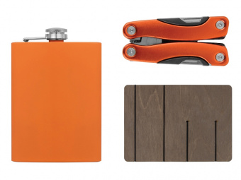 Подарочный набор Путешественник 2.0. (оранжевый)