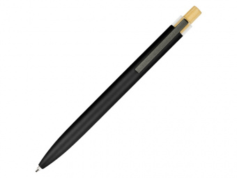 Ручка шариковая из переработанного алюминия Blossom (черный)