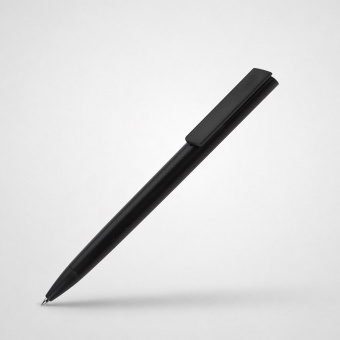 Ручка пластиковая шариковая Taper Solid (черный)