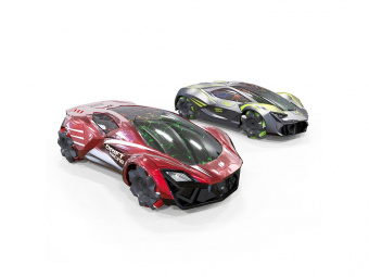 Набор радиоуправляемых машин DRIFT RACING (черный, зеленый, красный)