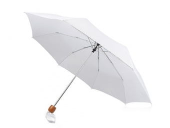 Зонт складной "Oliviero", механический 21,5", белый