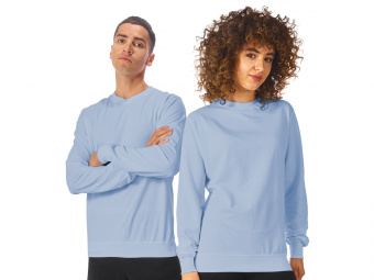 Свитшот Warsaw, унисекс (небесно-голубой)