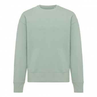 Свитшот Iqoniq Kruger из переработанного хлопка, свободный крой, унисекс, 340 г/м²