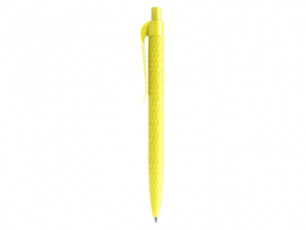 Ручка шариковая QS 01 PRP "софт-тач", желтый