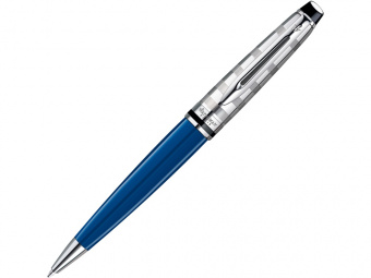 Ручка шариковая Expert Deluxe Blue Obssesion CT (синий, серебристый)