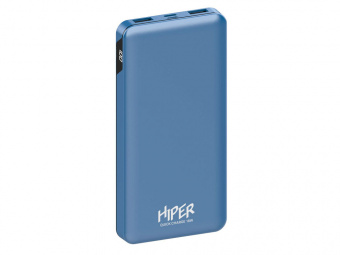Портативный внешний аккумулятор MFX, 10000 mAh (синий)