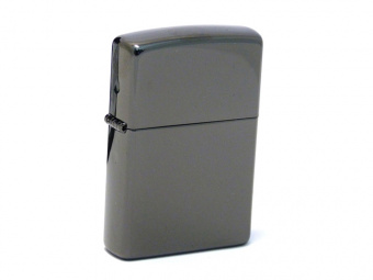 Зажигалка ZIPPO Classic с покрытием Ebony™ (черный)