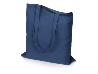 Сумка из хлопка Carryme 140, 140 г/м2 (navy)