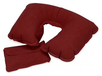 Подушка надувная Сеньос (бордовый)