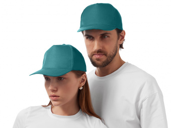 Бейсболка Poly (бирюзовый)