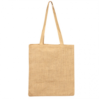 Сумка хозяйственная  Bagsy Jute 270 г/м2, бежевая