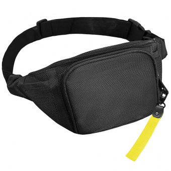 Поясная сумка SPLIT TO GO, Чёрный/Жёлтый