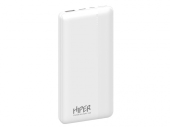 Портативный внешний аккумулятор MX PRO, 10000 mAh (белый)