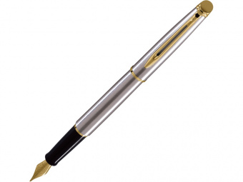 Ручка перьевая Hemisphere Stainless Steel GT F (серебристый)