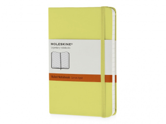 Записная книжка А6 (Pocket) Classic (в линейку) (светло-желтый)